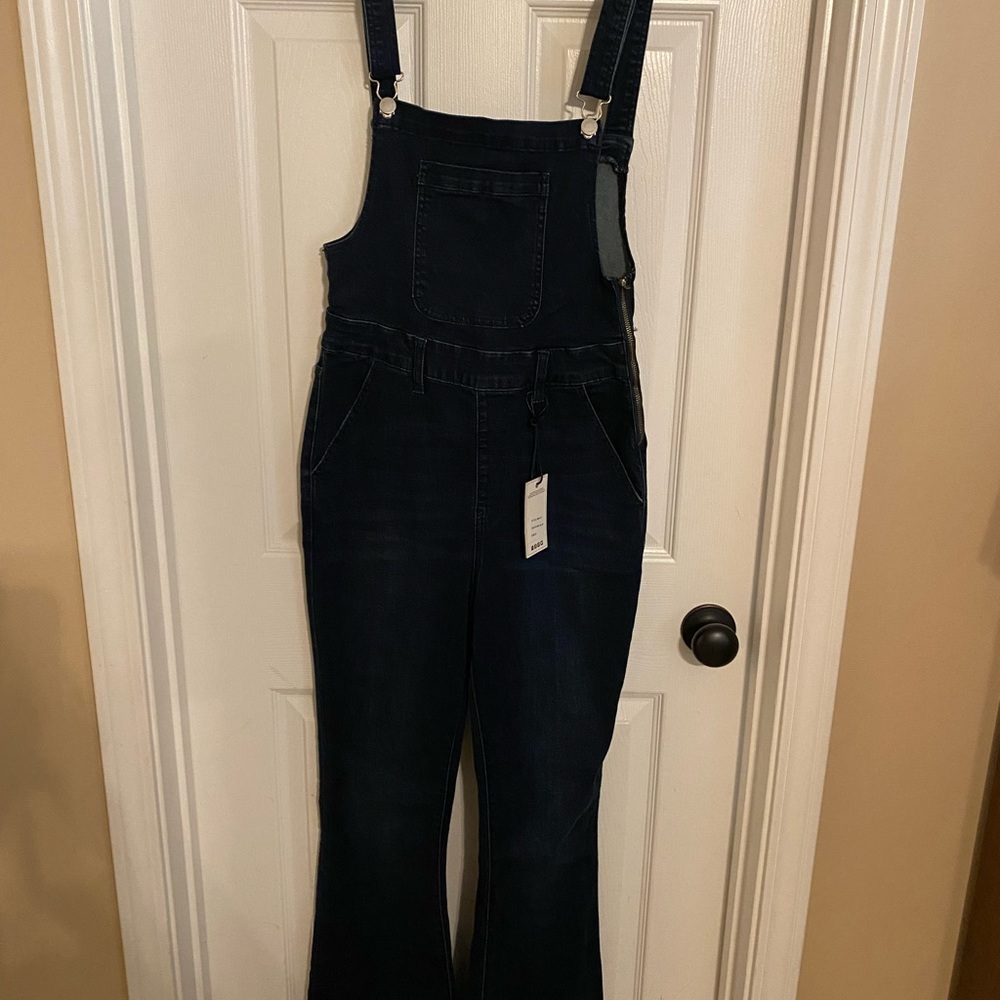Judy Blue Flare Overalls Size M